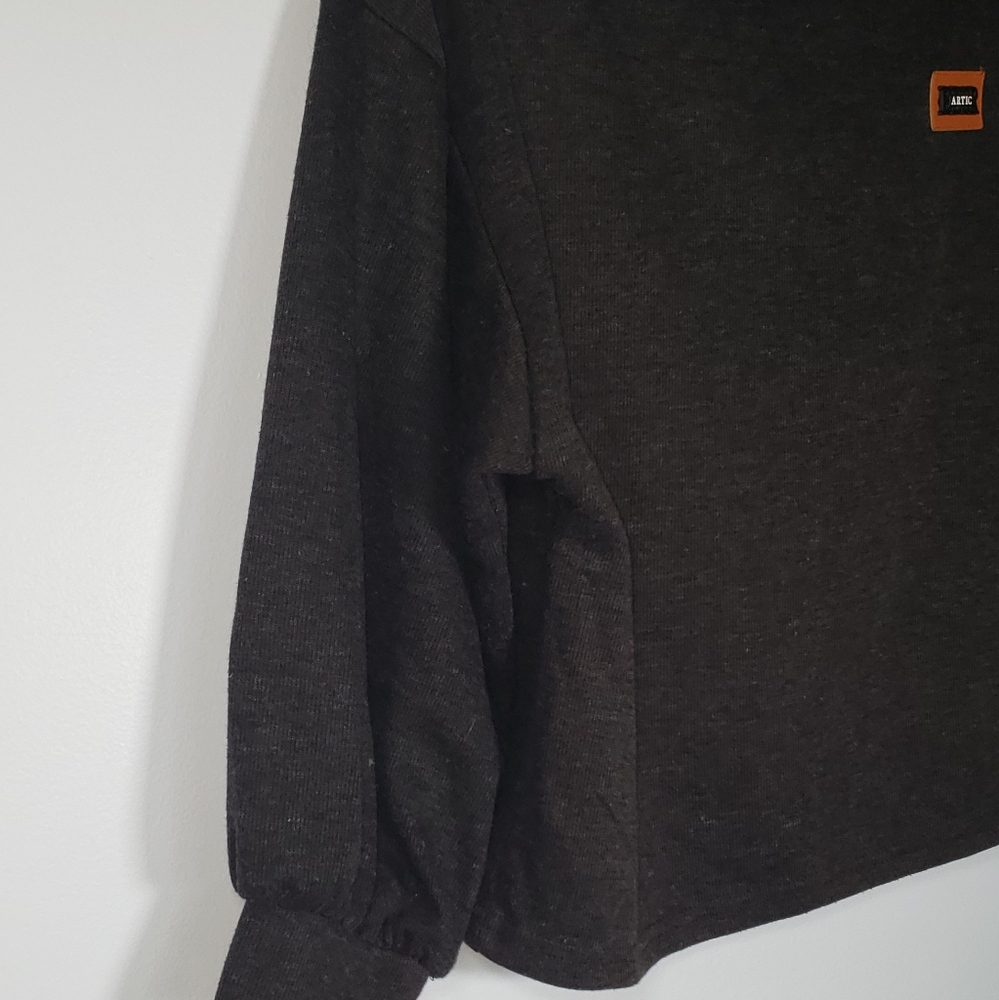 Zaful | Pull over mocked neck cropped sweater - Picture 3 of 5